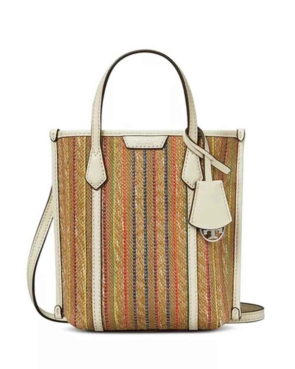 Tory Burch Mini Perry Striped Tote